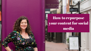 A blog on cover on how to repurpose your content for social media